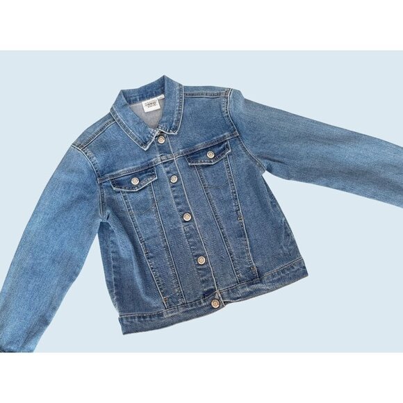 LOONEY TUNES Kids Youth Denim Jean Jacket Coat Size Large - Picture 3 of 6